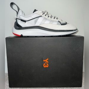 Adidas Y-3 Shiku Run White/Black/Red Size US 9